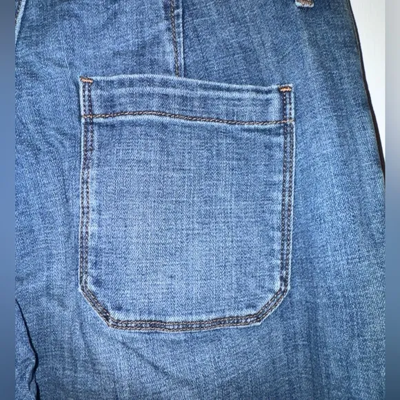 Skinnygirl Cheryl Jogger Jeans with zipper pockets, size 27/4