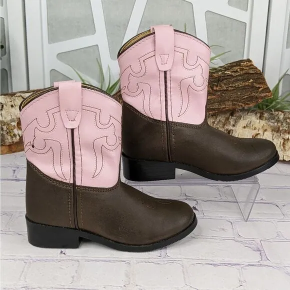 SMOKY MOUNTAIN BOOTS Girls Monterey Western Boots 1574T