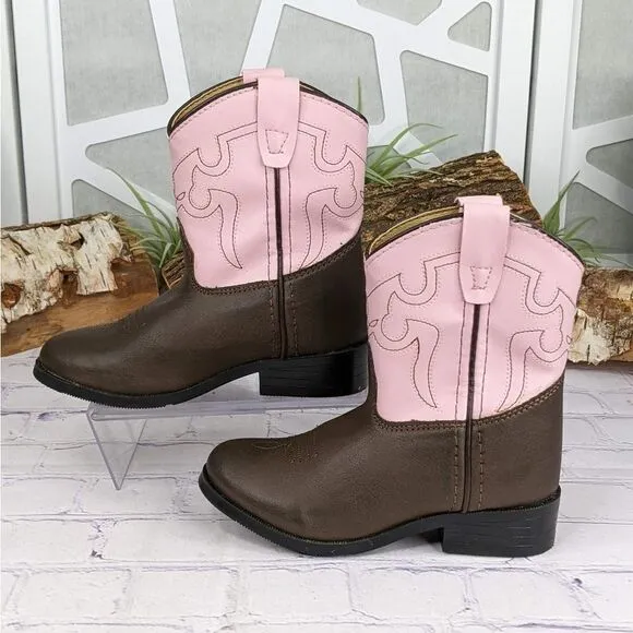 SMOKY MOUNTAIN BOOTS Girls Monterey Western Boots 1574T