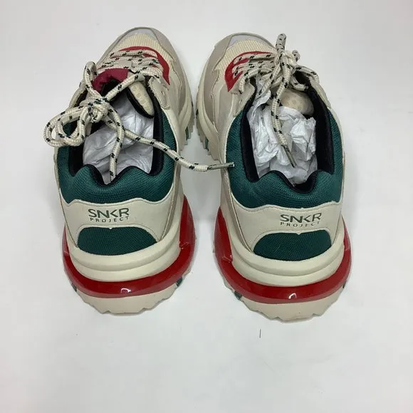 SNKR PROJECT Mens Park Ave Trail Mixed Media Sneakers Size 10