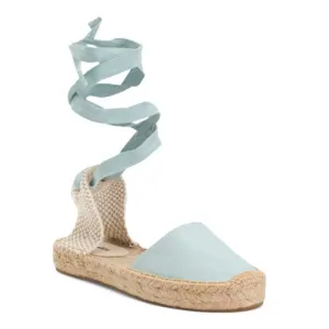 SOLUDOS Sea Spray The Lauren Lace Up Espadrilles