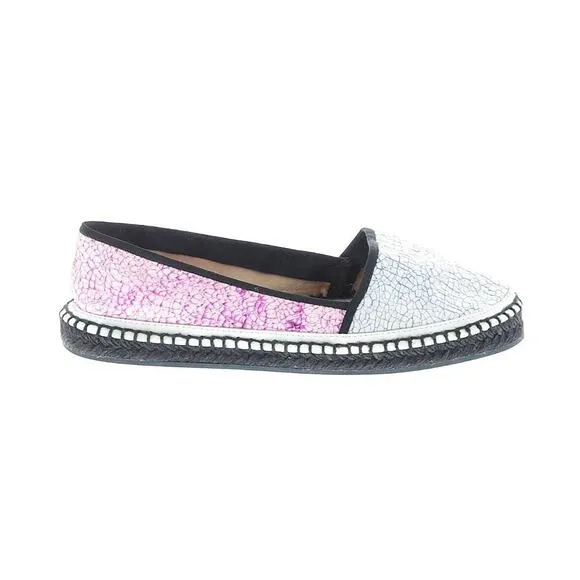 Sophia Webster Luminescent Sparkle Flat Espadrilles Size EU 38.5