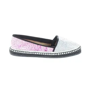 Sophia Webster Luminescent Sparkle Flat Espadrilles Size EU 38.5