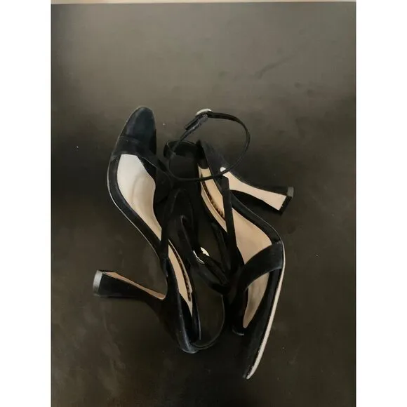 SOPHIA WEBSTER Rosalind Hourglass High-Heel Sandals Black 39 (US 8.5)