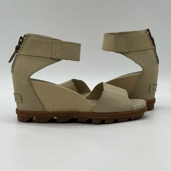 Sorel JoanieII Ankle Strap Sandals.