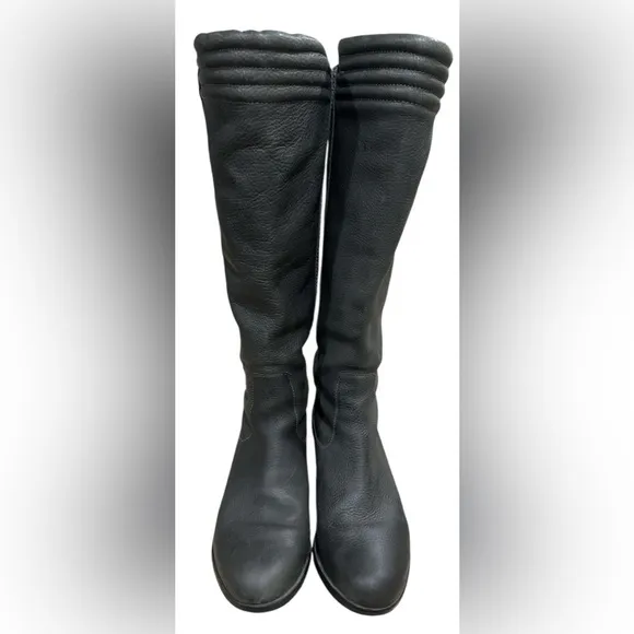 Sorel knee high olive green grayish boots size 9 B4