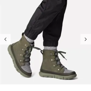 Sorel Men's Green and Gray Boots