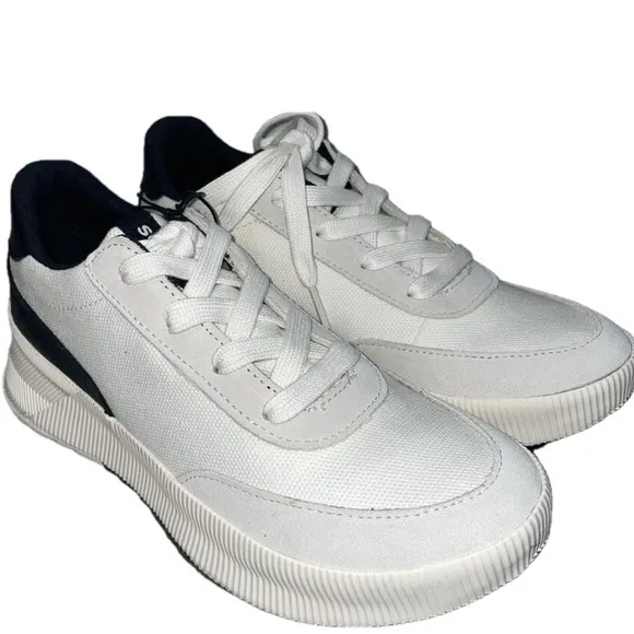 Sorel Out N About III City Waterproof Sneakers – Women's 8.5 – Sea Salt Black –