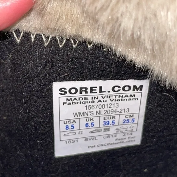 Sorel Trivoli High II Woman Boots Size 8.5