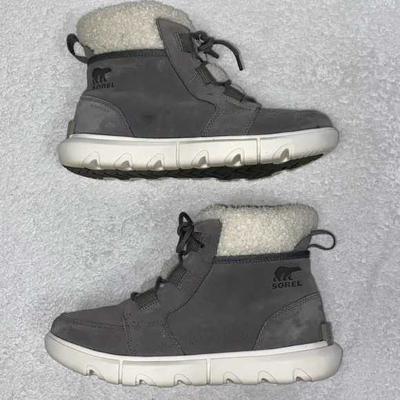 Sorel Women’s Explorer II Carnival Cozy, Quarry Winter Booties, Size 8m