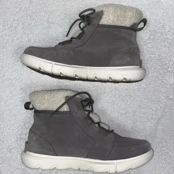 Sorel Women’s Explorer II Carnival Cozy, Quarry Winter Booties, Size 8m