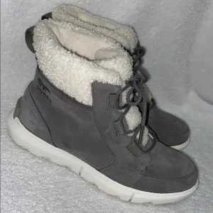 Sorel Women’s Explorer II Carnival Cozy, Quarry Winter Booties, Size 8m