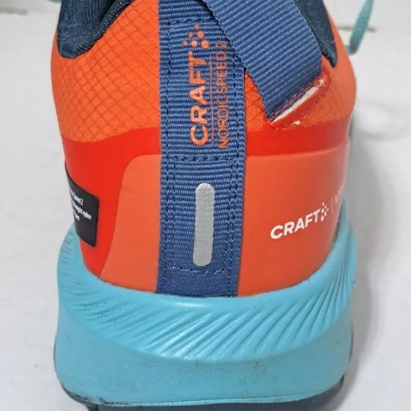 Spartan Craft Trail Nordics Speed 2 Men's Orange Multi Sneakers Sz 9