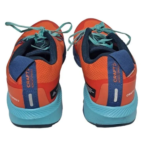 Spartan Craft Trail Nordics Speed 2 Men's Orange Multi Sneakers Sz 9
