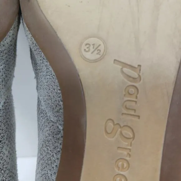 SS1607 GUC $338 Paul Green Mimi Pointed Toe Flats size 3.5 US 6