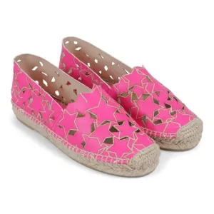 Stella McCartney Kids Pink Star Lasercut EspadrillesNWOB