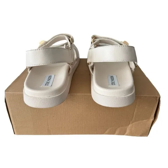 Steve Madden Bone Lea Mona Classic 3 Strap Sandals Women’s Size 13