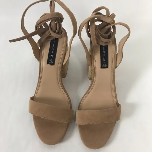 Steven by Steve Madden Yasi Sand Suede Sandals