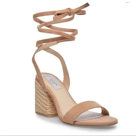 Steven by Steve Madden Yasi Sand Suede Sandals