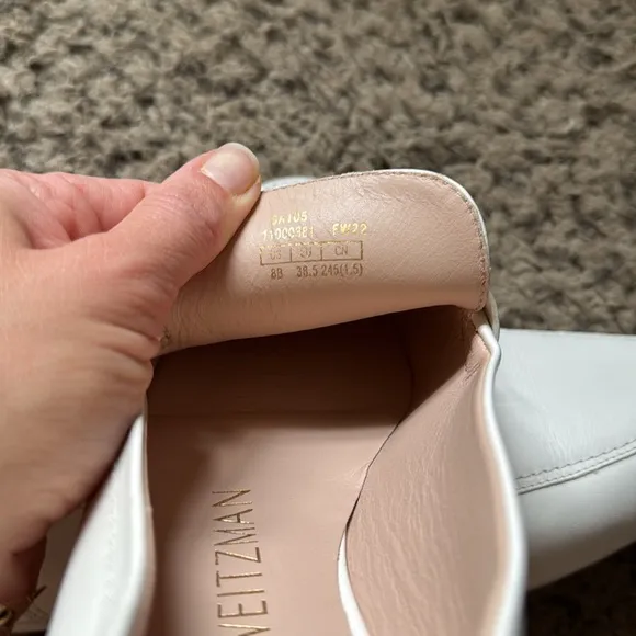 Stuart Weitzman leather loafers