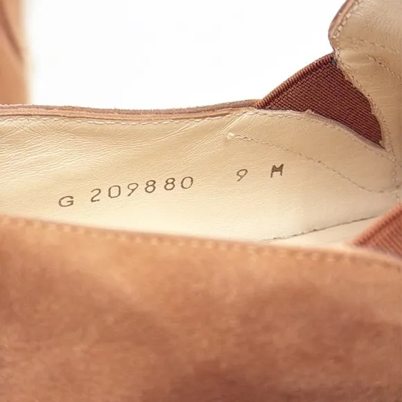 Stuart Weitzman Nugal Espadrille Slip On Flats Brown size 9