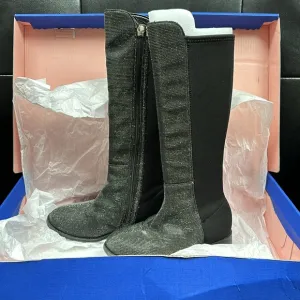 Stuart Weitzman Shimmer Knee High Boots Size 11 (EU 28).