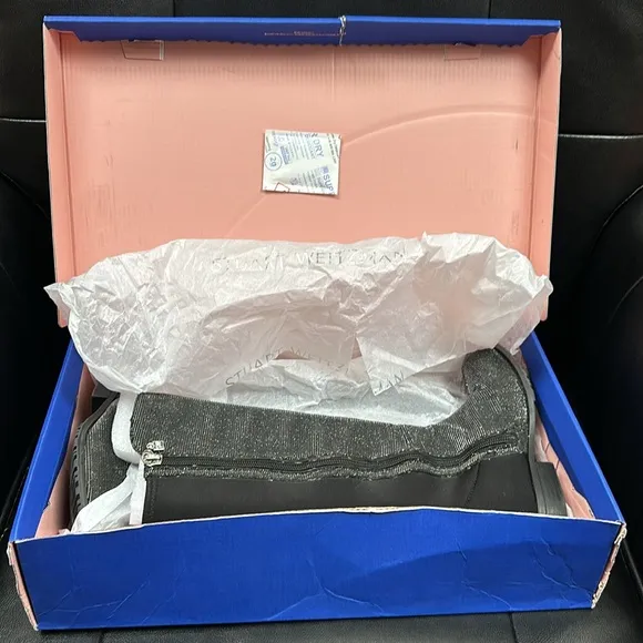 Stuart Weitzman Shimmer Knee High Boots Size 11 (EU 28).