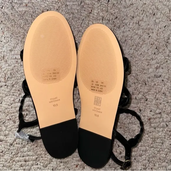 Stuart Weitzman Twistie Flat Sandals