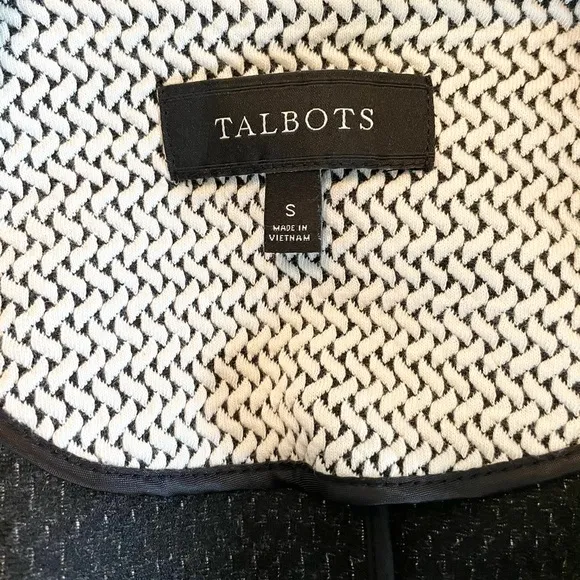Talbots Knit Blazer