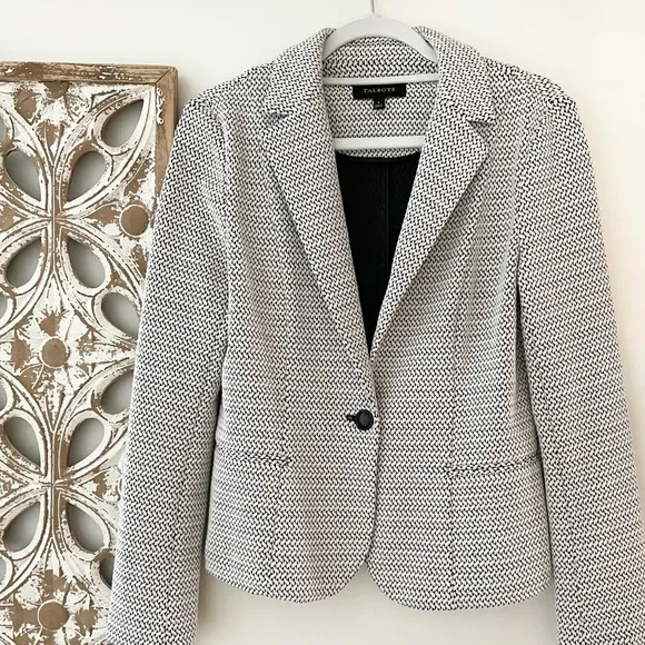 Talbots Knit Blazer