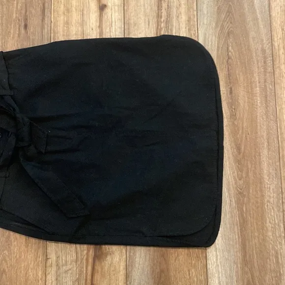 Talbots Women's Black Belted Stretch Skirt