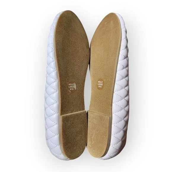Tangled Disney Tangled Sun Quilted Flats 9/10 New without tags!