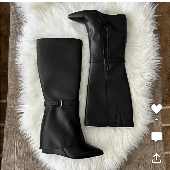 Target Novie Black Knee-High Boots
