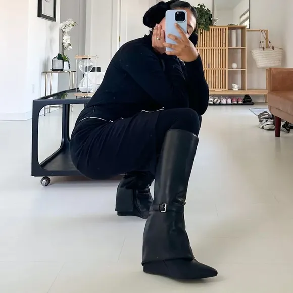 Target Novie Black Knee-High Boots