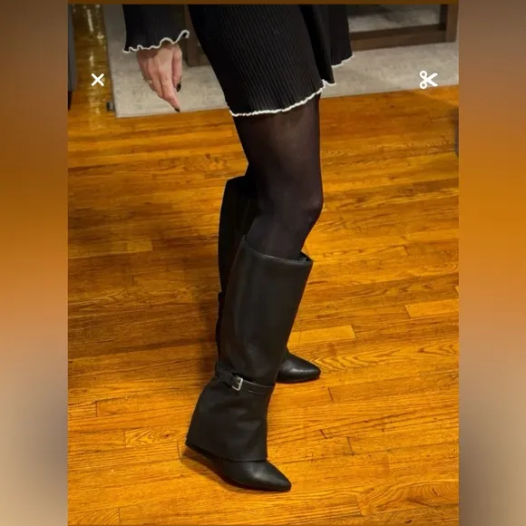 Target Novie Black Knee-High Boots