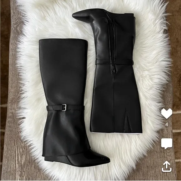Target Novie Black Knee-High Boots