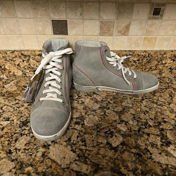 TCX‎ X Street LADIES MOTORCYCLE MOTORBIKE BOOTS - GREY PINK EU42 US 9.5