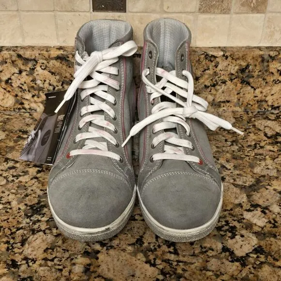 TCX‎ X Street LADIES MOTORCYCLE MOTORBIKE BOOTS - GREY PINK EU42 US 9.5