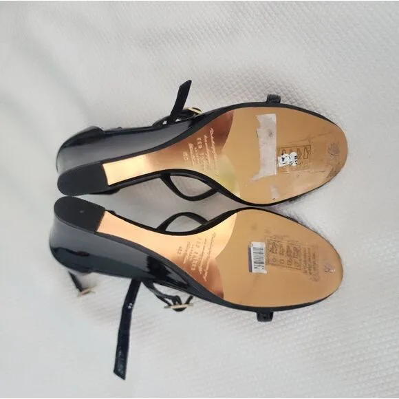 Ted Baker leather strap wedges sandals