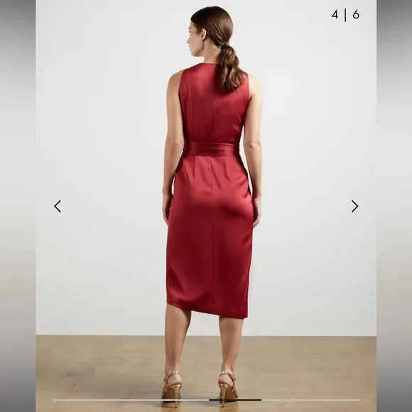 Ted Baker London- Chrisey Fixed Wrap Midi Dress