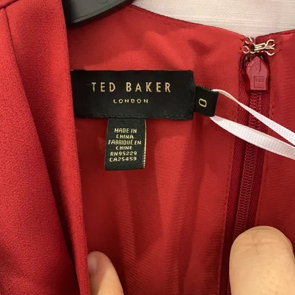 Ted Baker London- Chrisey Fixed Wrap Midi Dress