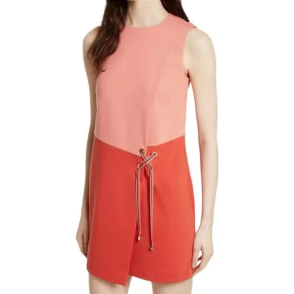 Ted Baker New Mivis Crossover Front Tunic Dress size 4