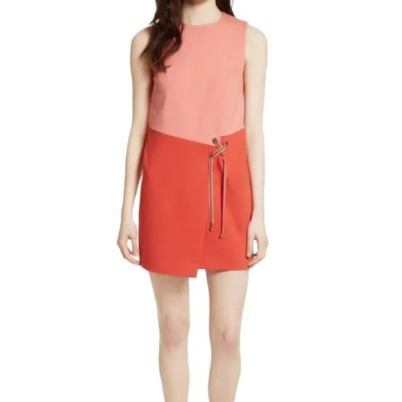 Ted Baker New Mivis Crossover Front Tunic Dress size 4
