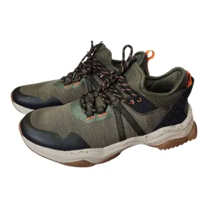 Territory Men's Sidewinder Water-resistant Knit Trail Sneakers Green, Size 11