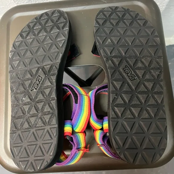 Teva Colorful Rainbow Strap Sandals