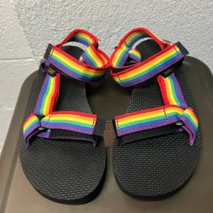 Teva Colorful Rainbow Strap Sandals