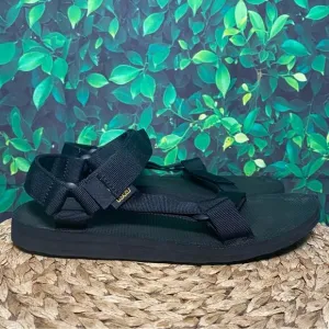 Teva universal original black strap Velcro sandals