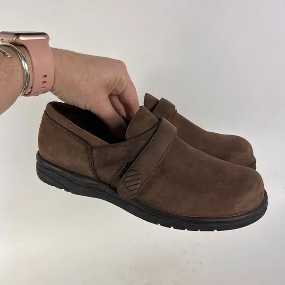 Teva Vermont loafers women's size 7.5 brown leather minimalist slip on shoes