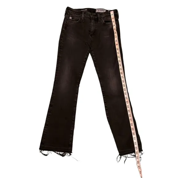 the Jodi Crop black jeans AG