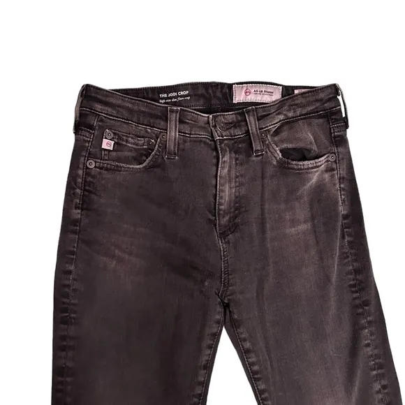 the Jodi Crop black jeans AG